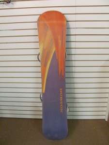  BURTON CANYON 157 CM SNOWBOARD W/ BURTON CUSTOM BINDINGS 