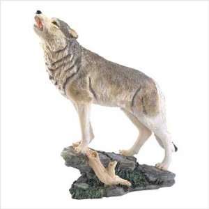  Howling Wolf Figurine