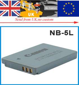 2X Neuf Battery pack NB 5L pour CANON caméra digital  