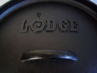 LODGE LOGIC 4 QT CAMP DUTCH OVEN L10CO3 075536381008  