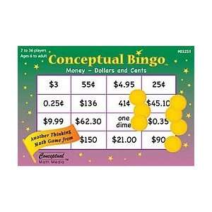  Conceptual Bingo Money   Dollars & Cents Toys & Games