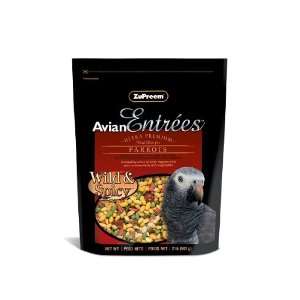   Avian Entrees Bird Food Pellets Wild & Spicy 2lb Parrot