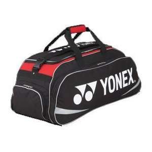Yonex Tournament Tour Tennis Bag (Black/Red)  Sports 