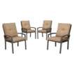 Target Home™ Smithwick 4 Piece Patio Arm Dining Chair Set   Taupe 