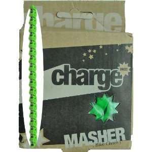  Charge Bikes Masher Half Link Chain 1/2x1/8 GREEN Paint 
