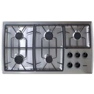  Bosch  36 inch STAINLESS 5 Burner Cooktop Appliances