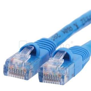 BLUE 25FT CAT6 LAN RJ45 PATCH ETHERNET NETWORK CABLE  