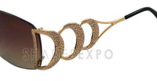 NEW Caviar Sunglasses CR 6844 GOLD C21 CR6844 AUTH  