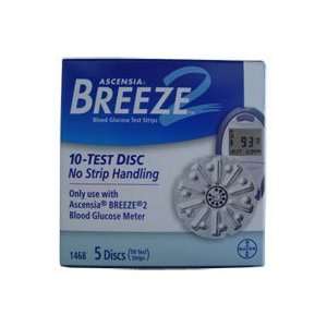 BREEZE 2 TEST STRIPS MCR/MCD Size 50 Health & Personal 
