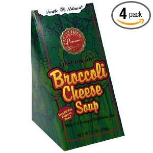 Turtle Island Broccoli Cheese Soup Mix, 6 Ounce Units (Pack of 4 