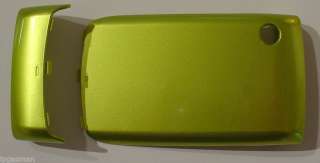   CELL PHONE GREEN SHELL BACK COVER & END CAP~NEW~FACE PLATE COVER OEM