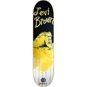  Element Brown Giant Skateboard Deck   7.75 Featherlight 