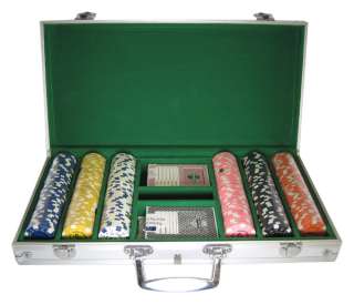 300 Desert Palace Casino 11.5 Poker Chips Custom Set *  