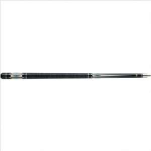 Griffin GR22 Pool Cue in Black with White Squares Encased 