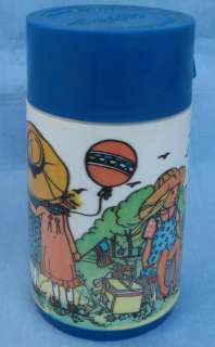 Holly Hobbie Vintage Plastic Aladdin Thermos Bottle for 1972 Lunch Box 