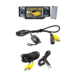 Lanzar Car DVD Player and Pyle Camera Package   SD45MU 4.5 TFT Touch 