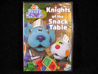 Brand New DVD Blues Clues Knights of the Snack Table Region 1 (US 