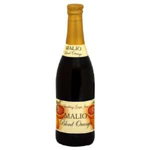 Malio, Juice Fruit Orangee Sparkling, 750 ML (6 Pack)  