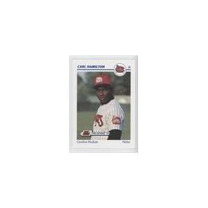  1991 Carolina Mudcats Line Drive #108   Carl Hamilton 