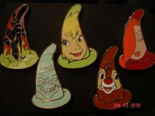 Disney Pin  Mystery Collection Characters #2 set of 5  