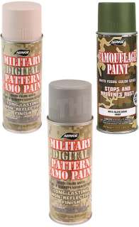 US MADE STANDARD MILITARY ARMY CAMOUFLAGE SPRAY PAINT  