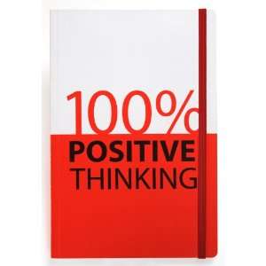  Grandluxe 100% Positive Thinking Catch Phrase A5 Notebook 