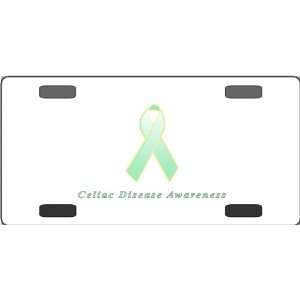  Celiac Disease Awareness Ribbon Vanity License Plate 
