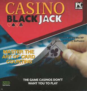 CASINO POKER & BLACKJACK Black Jack 2x PC Games NEW  