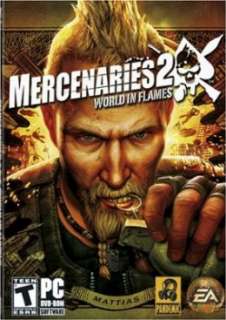FREE WORLDWIDE SHIPPING Mercenaries 2 World in Flames PC DVD XP/Vista 