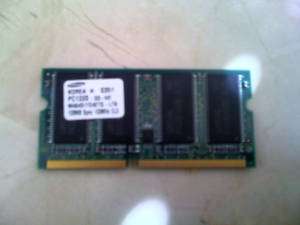Dell Inspiron 7500 2500 128MB PC133 SDRAM Laptop Memory  