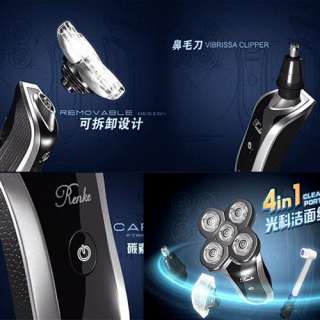   Mens Washable 5 Electric shaver rechargeable Razor waterproof  