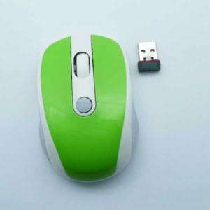 G500 Wireless Mice Optical Cordless Mouse Laptop Green  