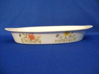 Bakeware by Andrea COUNTRY FLOWERS Oval Oven to table  