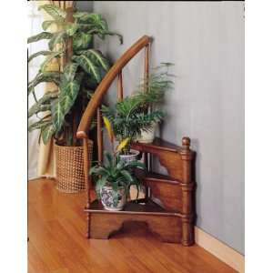   Attic Cherry Antique Cherry Stair Step Plant Stand