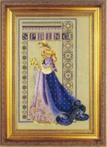 Cross Stitch Chart/Pattern   Celtic Spring   Lavender & Lace LL50 