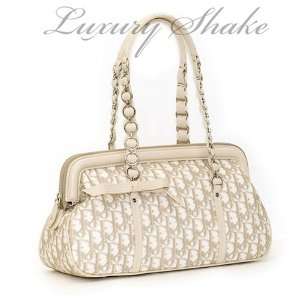   New 100% Authentic Christian Dior LCP44874 Medium Frame Tote Handbag