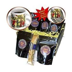 TNMPastPerfect Christmas   English Carolers   Coffee Gift Baskets 