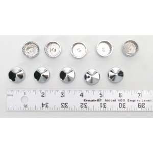   Chrome 5/8 in. Hex Bolt /Nut Covers 24020120
