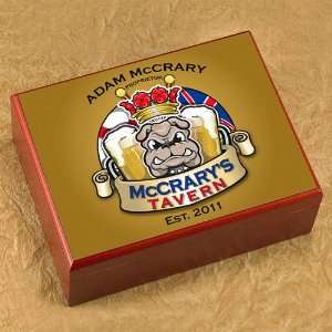  Baby Keepsake Bulldog Cigar Humidor Baby