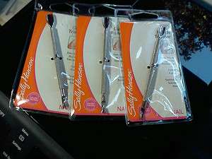 Lot of 3 Sally Hansen Cuticle Trimmer/pusher Nails salon tested 