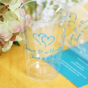  Personalized Clear Plastic Cups