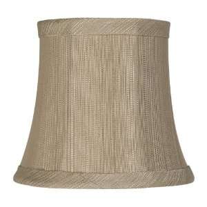    Biscuit Beige Fabric Lamp Shade 4x5.5x5 (Clip On)