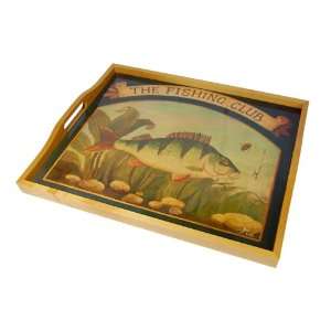   Gallery Collection Serving Tray, Fishing Club Design