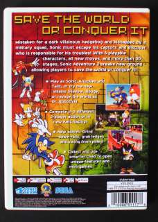 Sonic Adventure 2, Sega Dreamcast Premium Game Case *No Game*  