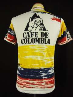 TORRALBA Cafe De Colombia Short Sleeve Cycling Jersey L  