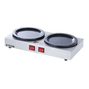 Admiral Craft Double Coffee Warmer Plate 