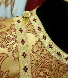 ORTHODOX HAND TAILORED VESTMENT FOR DEACON  