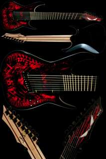 Dean Rusty Cooley USA Signature 8 String Fanned Fret Xenocide Electric 