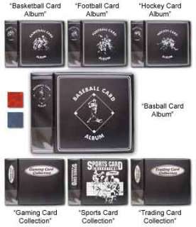   Inch Albums For Pocket Pages   Sports Card Collection Cover Design