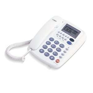 CT P920 WH Digital Telephone Answering Machine with Caller ID Speaker 